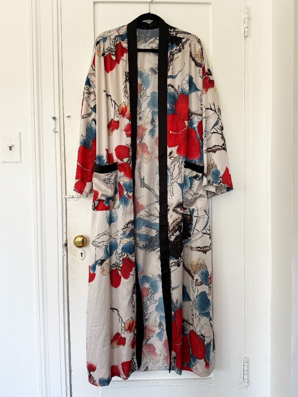 Longline Taffeta Duster